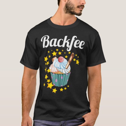 T-shirt Hobby Baker Baker Baking Cupcake Muffin (Devant)