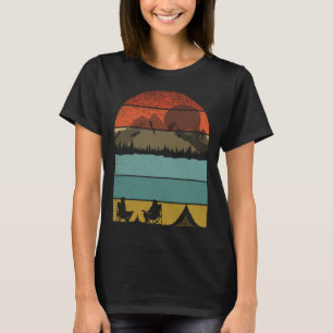 T-shirt Hobby camping vintage rétro 2