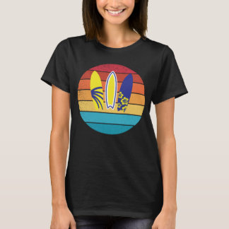 T-shirt Hobby de surf vintage rétro