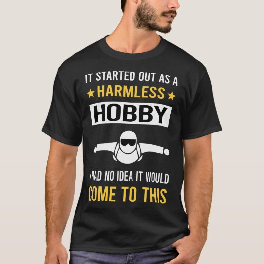 T-shirt Hobby Harmless Cliff Diving (Devant)