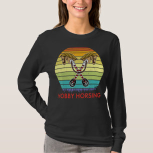 T-shirt Hobby Horsing Horse Sport équestre Equestre Filles