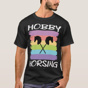 T-shirt Hobby Horsing Stick Littérature Cheval