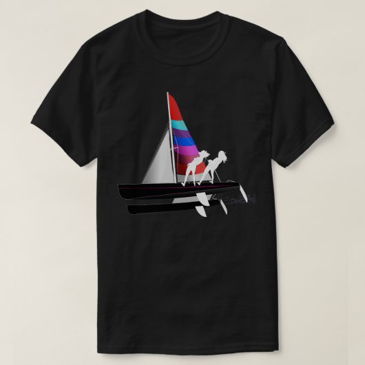 T-shirt Hobie 18 Catamaran F18 (Design devant)