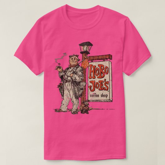 T-shirt Hobo Joes Coffee Shop 1965 (Design devant)