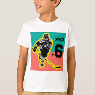 T-shirt Hockey Anniversaire Personnalisé