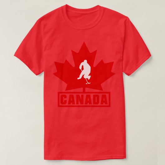 T-shirt Hockey Canada 2 (Design devant)