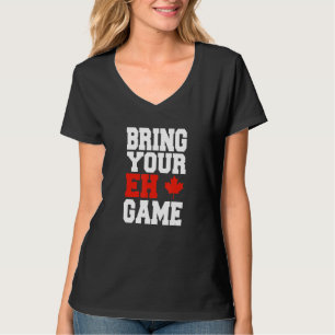 T-shirt Hockey Canada Apportez Votre Humour Canadien 1