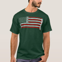 Hockey Chemise Hockey Américain Drapeau Chemise Ho