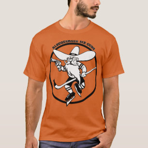 T-shirt Hockey classique Albuquerque Six Guns 1973 1