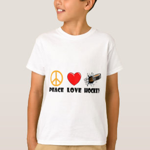 T-shirt Hockey d'amour de paix