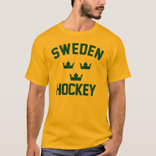 T-shirt hockey d'équipe de la Suède
