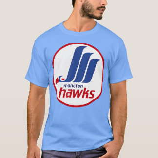 T-shirt Hockey des Hawks de Moncton 1987