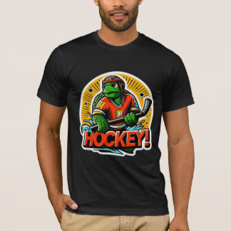 T-SHIRT HOCKEY GLACE-MER TURTUE 4