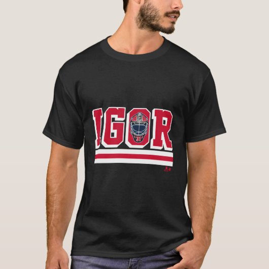 T-shirt Hockey Igor Shesterkin New York (Devant)