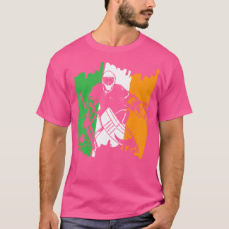 T-shirt Hockey Jour de la Saint Patrick Pour Goalie De Fam
