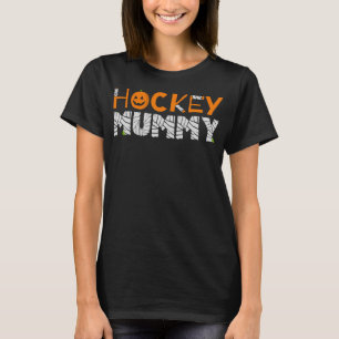 T-shirt Hockey Maman Halloween Chemise Hockey Mummy Classi