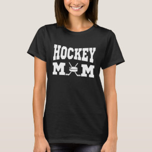 T-shirt Hockey Maman Idée cadeau de la fête des mères C
