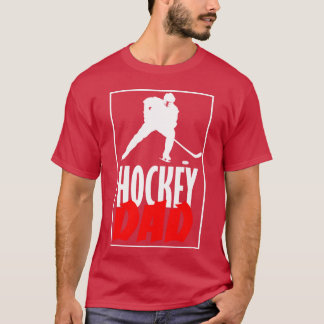 T-shirt Hockey Père Ice Hockey Papa vintage