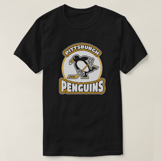 T-shirt Hockey Pittsburgh Penguins idées cadeaux pour papa (Design devant)