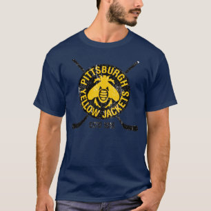 T-shirt Hockey Pittsburgh Yellow Jackets - 1915