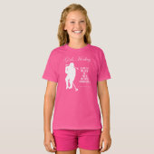 T-shirt Hockey pour filles (Devant entier)