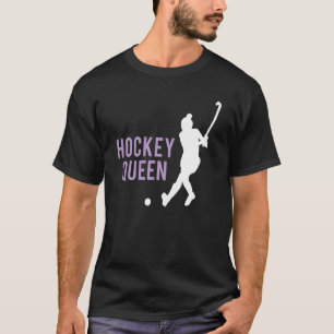 T-shirt Hockey Queen Field Hockey Land Hockey Joueur 1