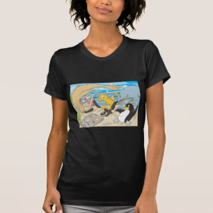 T-shirt Hockey sous-marin par des animaux
