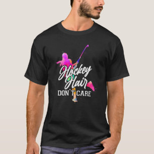 T-shirt Hockey sur gazon Hockey Hair s'en fiche 1