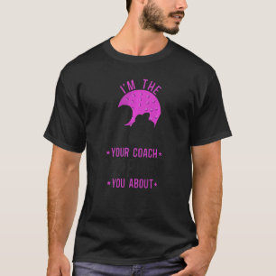 T-shirt Hockey sur gazon Je suis la fille votre entraîneur