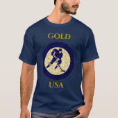T-SHIRT HOCKEY SUR GLACE  (Devant)