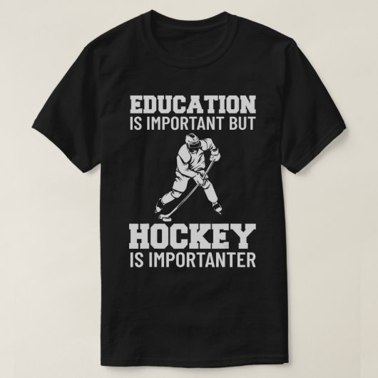 T-shirt Hockey sur glace 1 (Design devant)