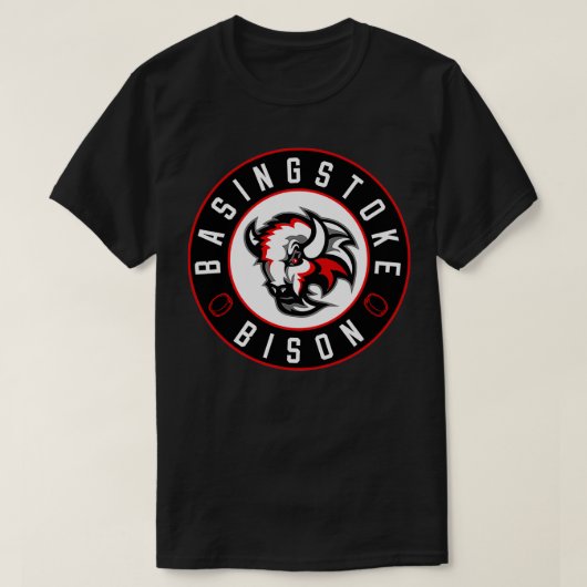 T-shirt hockey sur glace Basingstoke Bison (Design devant)