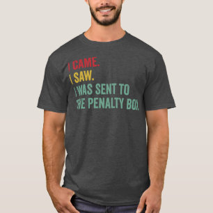 T-shirt Hockey sur glace drôle boîte de pénalité hockey su