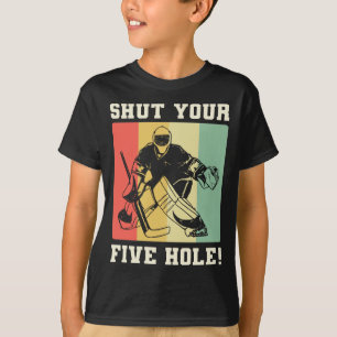 T-shirt Hockey sur glace Fermez votre équipe de joueurs 