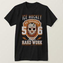 Hockey sur glace juste travail acharné pas d'excus