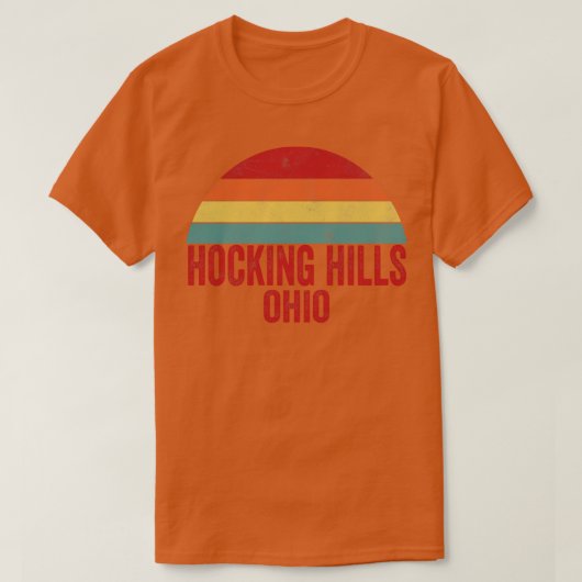 T-shirt Hocking Hills Ohio (Design devant)