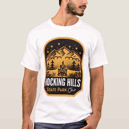T-shirt Hocking Hills State Park Ohio (Devant)