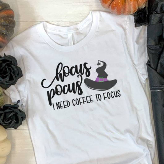 T-shirt Hocus Pocus Café Halloween