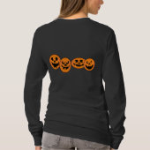 T-shirt Hocus Pocus Halloween sorcière Chat Jack-o'-lanter (Dos)