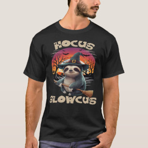 T-shirt Hocus Slowcus Paresseux amoureux tenue Halloween t