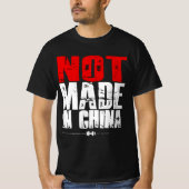 T-shirt hodgetwins non fabriqués en chine (Devant)