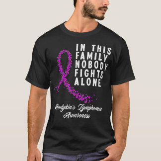 T-shirt Hodgkin's Lymphoma Warrior Hodgkin Lymphoma Awaren