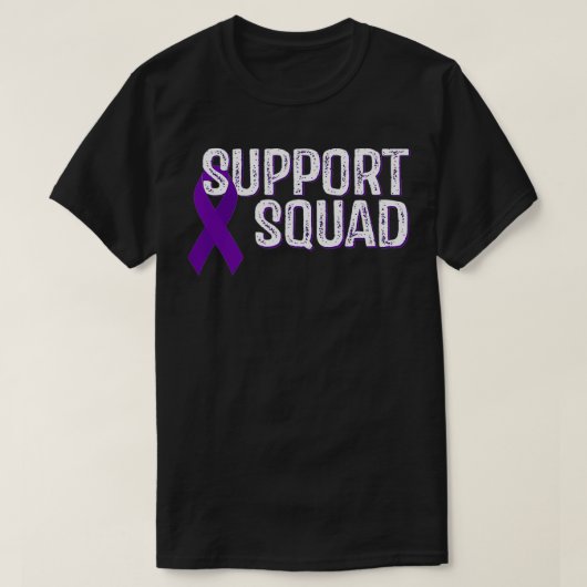 T-shirt Hodgkinu2019s Lymphoma Awareness Support Squad (Design devant)