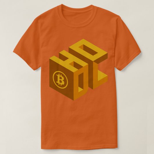 T-shirt hodl 3d (Design devant)