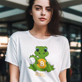 T-shirt HODL bitcoin drôle tee pour petit ami, cadeau pour