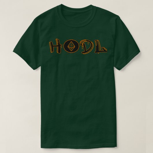 T-shirt Hodl Ethereum (Design devant)