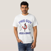 t-shirt hoefijzer Pitching Value (Voorkant volledig)