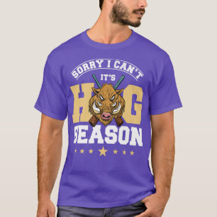 T-shirt Hog Hunting Boar Pig Hunter Season Premium