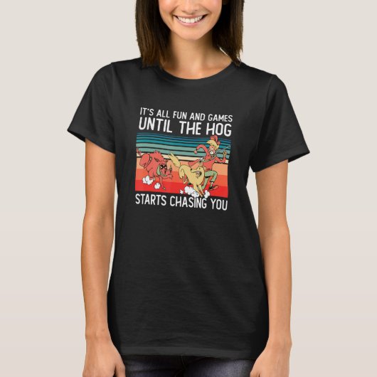 T-shirt Hog Hunting Pig Hunter Hog Exterminator Wild Boar (Devant)