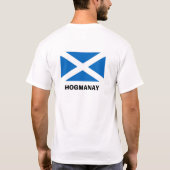 T-shirt Hogmanay Thistle Scotland (Dos)